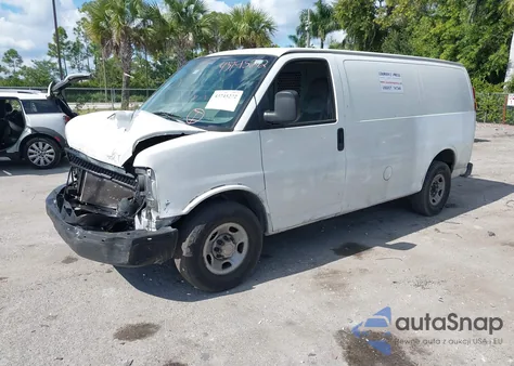 2008 Chevrolet Express Work Van from USA, damaged, VIN 1GCGG25C481140941
